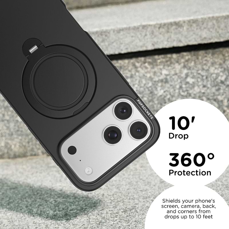 Black &mdash; iPhone 18 Pro Max Low-Pro MagSafe Case image number 2